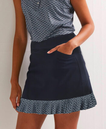Damen Golfrock PING GEORGIA SKORT - dunkelblau
