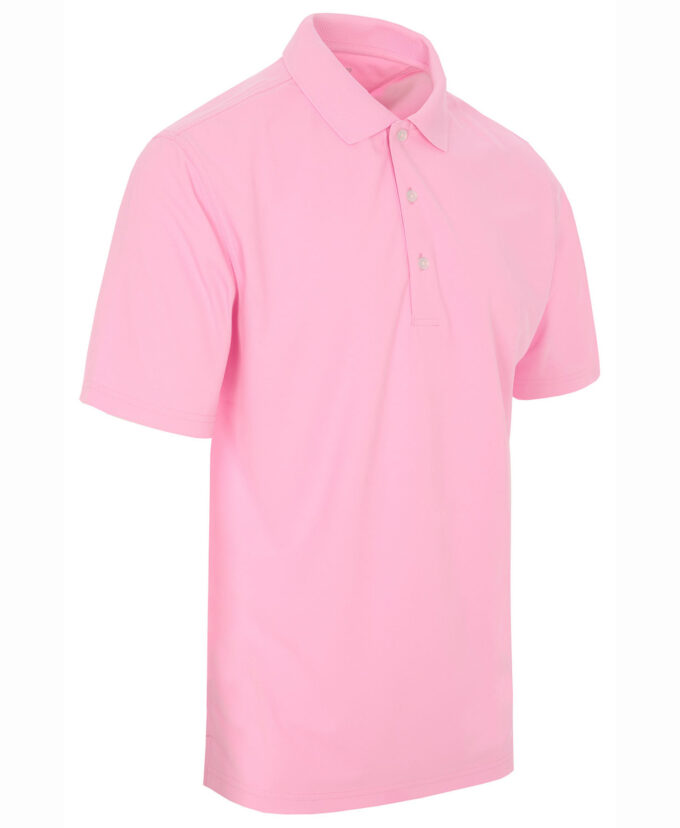 ProQuip PRO-TECH pánské golfové polo triko - světle růžová