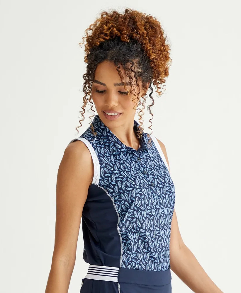 Dámské golfové polo triko bez rukávů PING COLLEEN - paradise M/12 - Obrázek 4