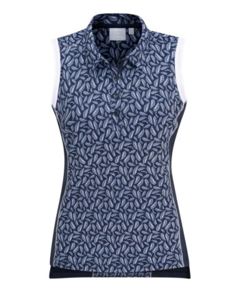 Dámské golfové polo triko bez rukávů PING COLLEEN - paradise M/12