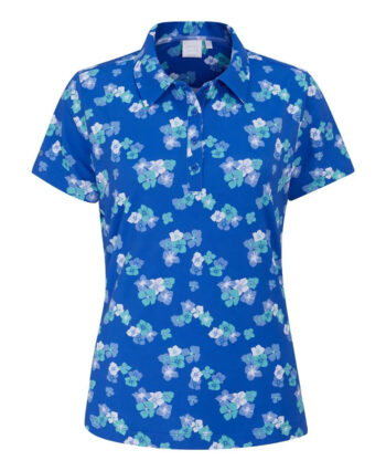 Dámské golfové polo triko PING BETHANY - modrá