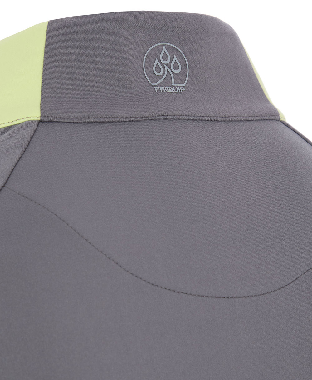 ProQuip JASPER pánská golfová mikina - šedá/lime - Obrázek 4