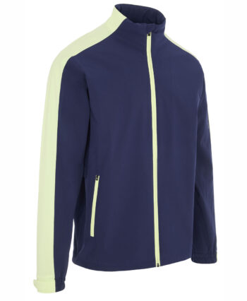 ProQuip AQUALITE-PRO pánská golfová bunda do deště - modrá/žlutá