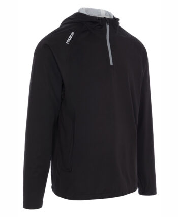 ProQuip PROPAC-LITE HOODIE pánská golfová bunda do deště - černá